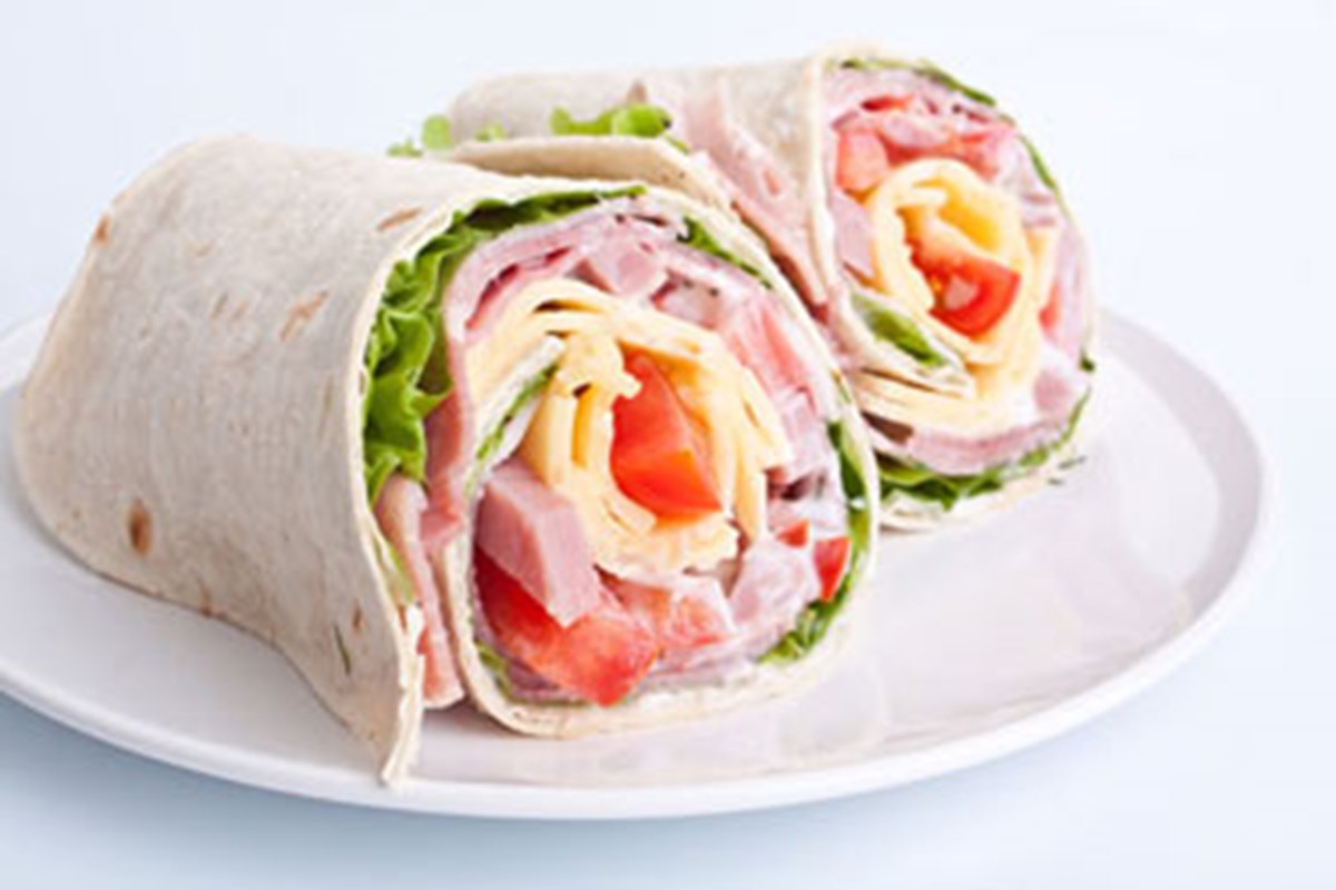 Ham Wrap Golden Pizza